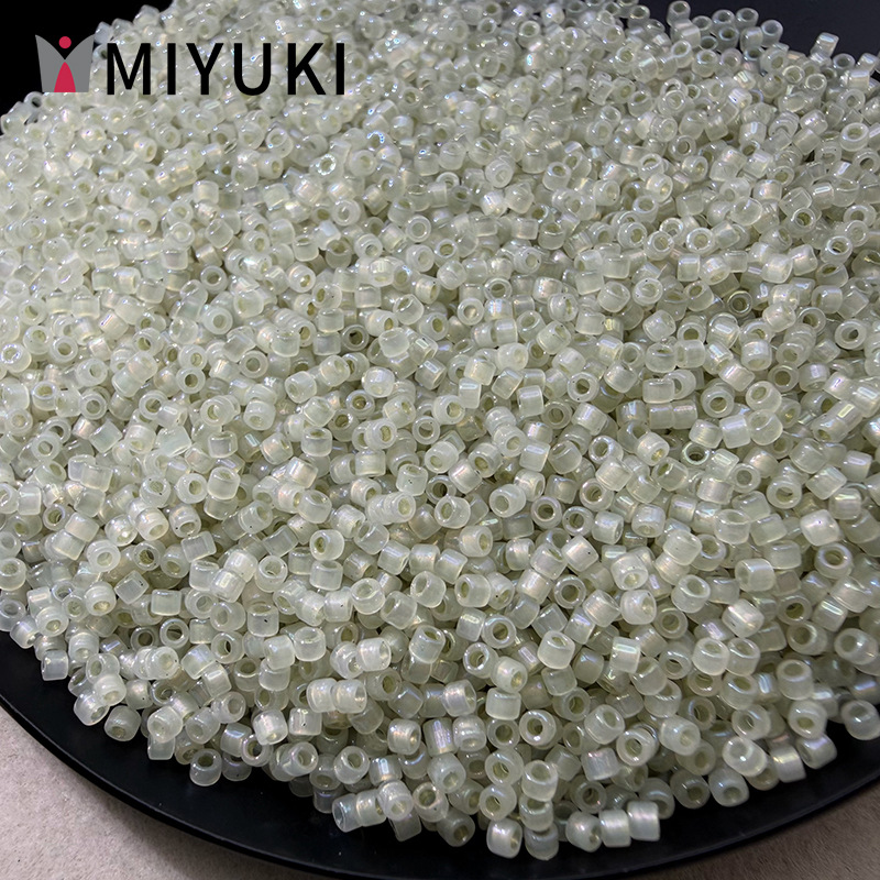Cuentas antiguas japonesas Miyuki yuxing db10 / 200 / 201 / 203 cuentas de arroz 1,6 mm materiales hechos a mano de bricolaje