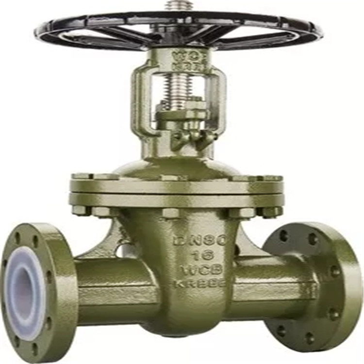 厂家直供 衬氟闸阀Z41F46-16C 铸钢 腐蚀闸阀 海水 酸 油品 衬氟