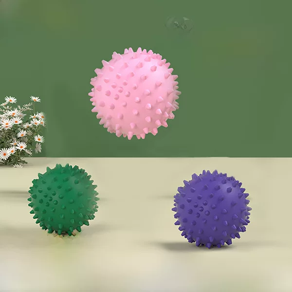 Massage Ball Home Sports Fascia Ball Fitness Pvc Baby Yoga Ball Kidsren Baby Outdoor Hedgehog Ball Wholesale