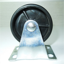 工业脚轮1.5 2 2.5 3寸防滑静音滚轮高承重耐磨带刹车万向轮PP轮