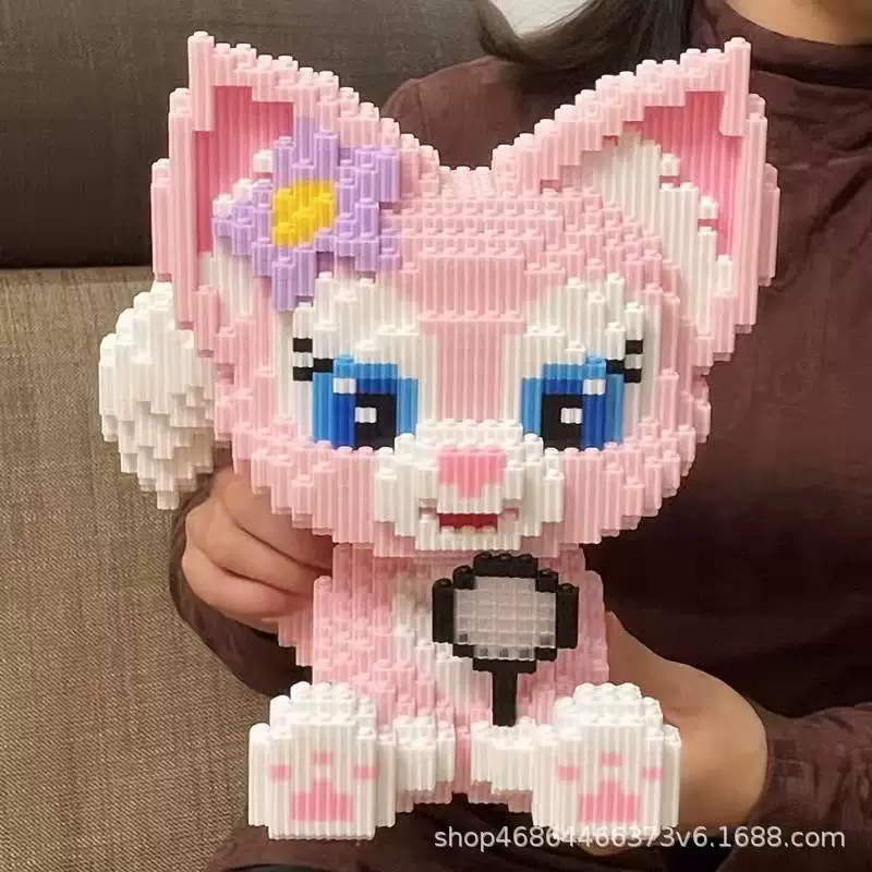 Lego, Disney, большой трёхмерный конструктор, игрушка, головоломка, мелкие частицы