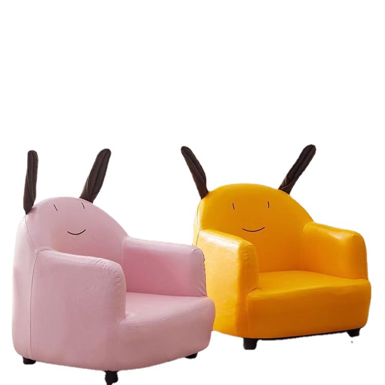 Кресло-диван хлопковый желтый медведь