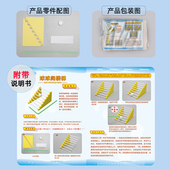 Science experiment for kids: Small technology ball climbs stairs - STEAM project for primary and middle school students, handmade DIY materials