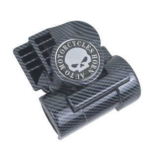 Motorcycle horn modification Harley carbon fiber coating air pump snail 12v factory direct cross-border belt relay