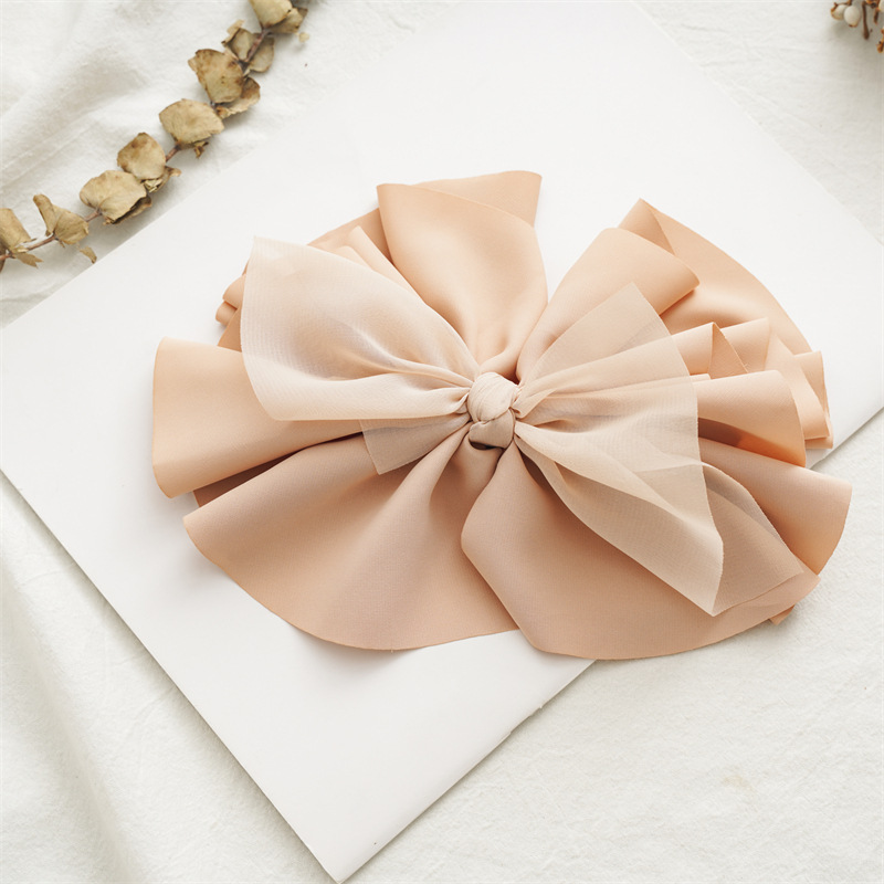 Women's IG Style Sweet Bow Knot Cloth Hair Clip display picture 12