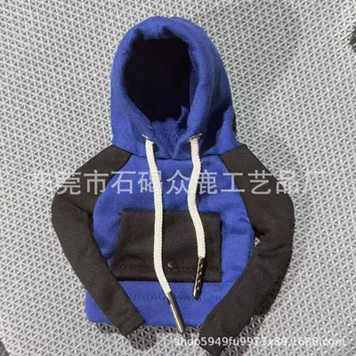 Sürətlər qutusu və əl tormozu başlıqları Handbrake Car Gear Cover - car-stall-small-sweater-stitching-blue-black-pocket