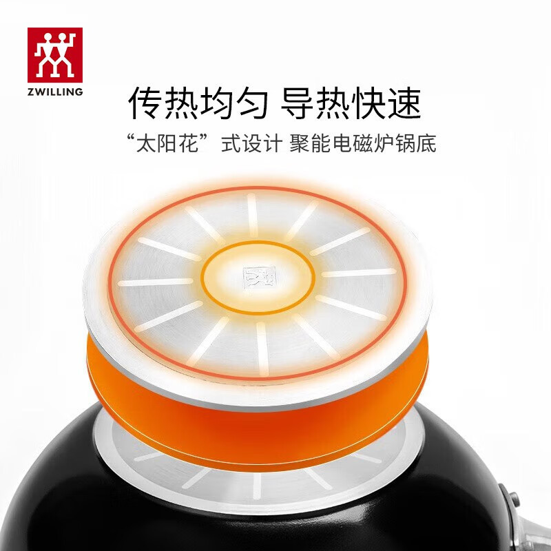 双立Enjoy中国式炒め鍋30cm家庭用炒め鍋フライパンキッチン用品は鍋ビジネスプレゼントにくっつかない|undefined
