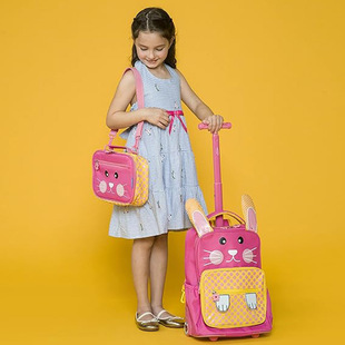 Cross-Border New Kindergarten School Bag Cute Cute Rabbit Pink Fashionable Girl Backpack Boy Tiger Backpack Wholesale