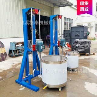 济南液体搅拌  电动高速分散机  实验室分散机现货提供
