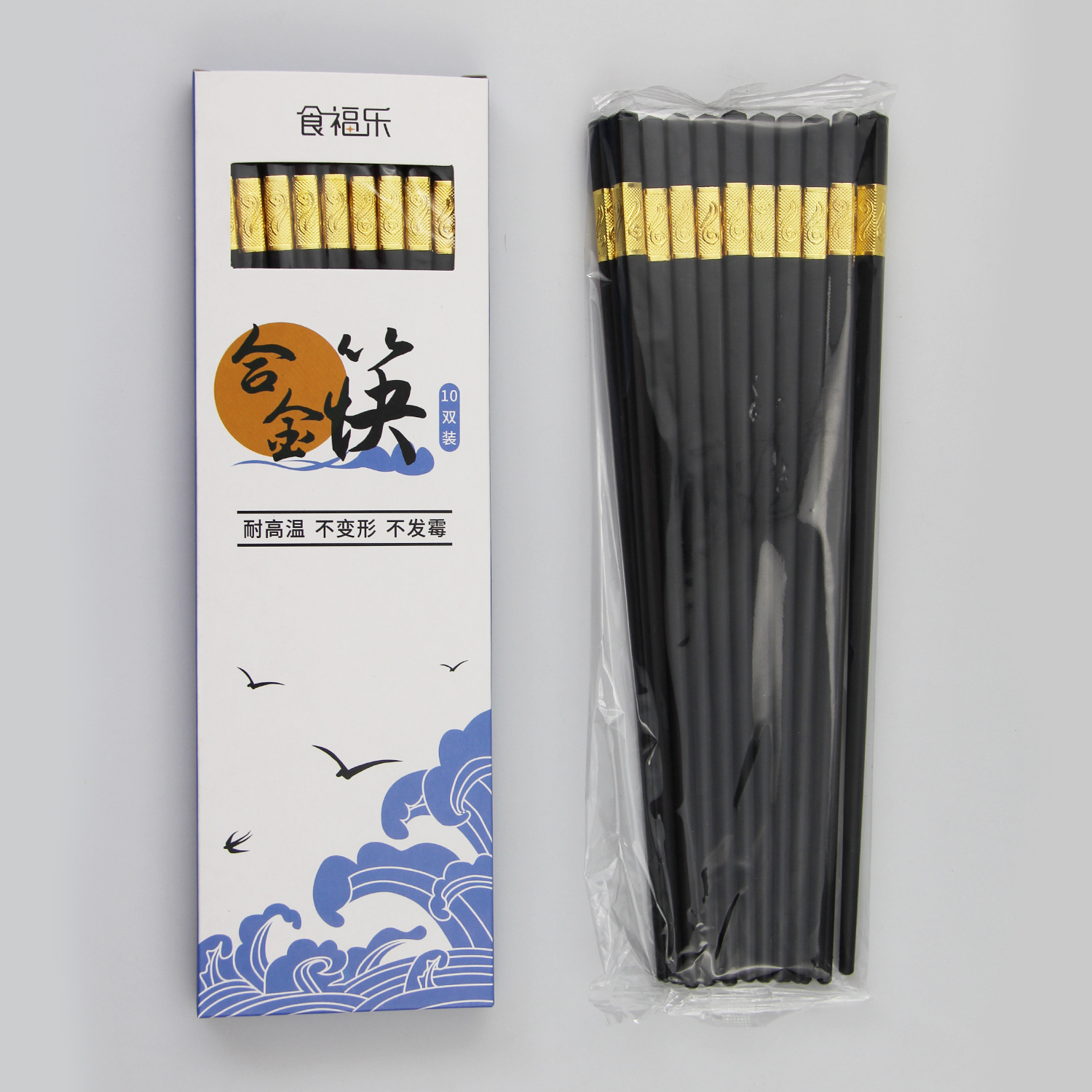 플라스틱 금 Ruyi 합금 젓가락