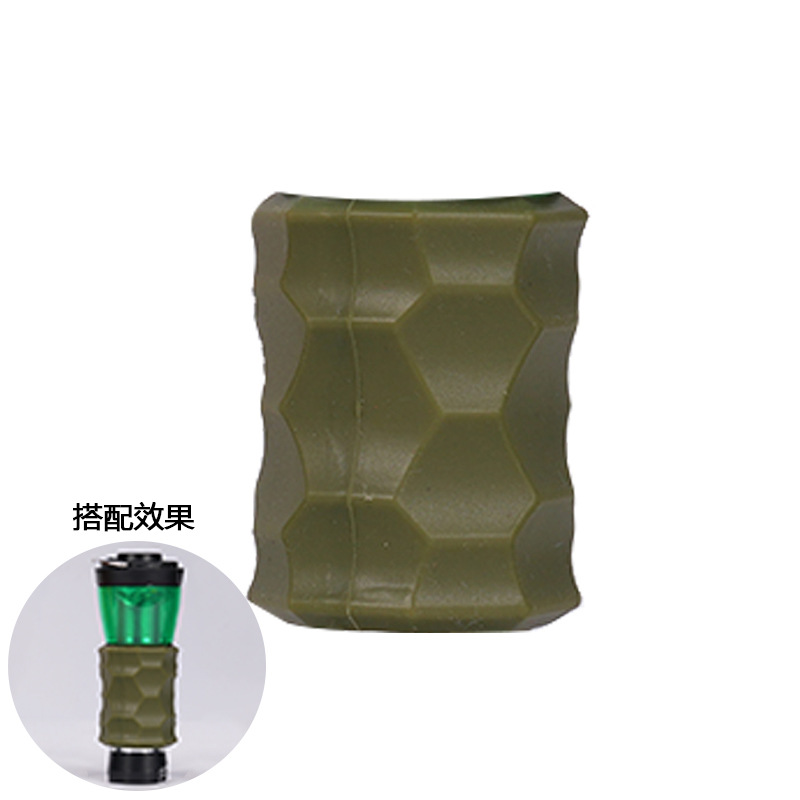 실리콘 세트 [카키] 스타일 2