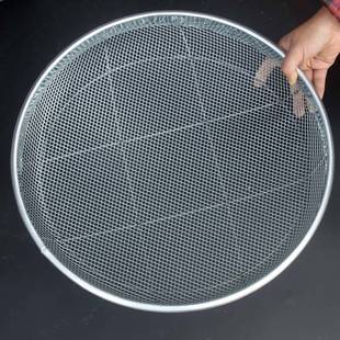 Sieve Mesh Gardening Sieve Soil Large Sieve Sand Stone Filter Sieve Round Wire Sample Sieve Household Dustpan