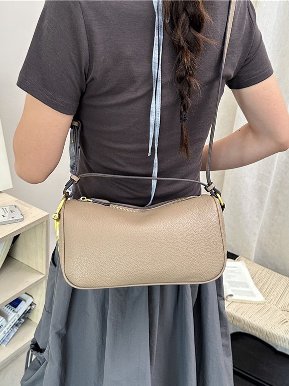 Este año, la popular bolso de almohada litchi para mujeres 2026 nuevo estilo de lujo lujoso retro retro bolso de hombro