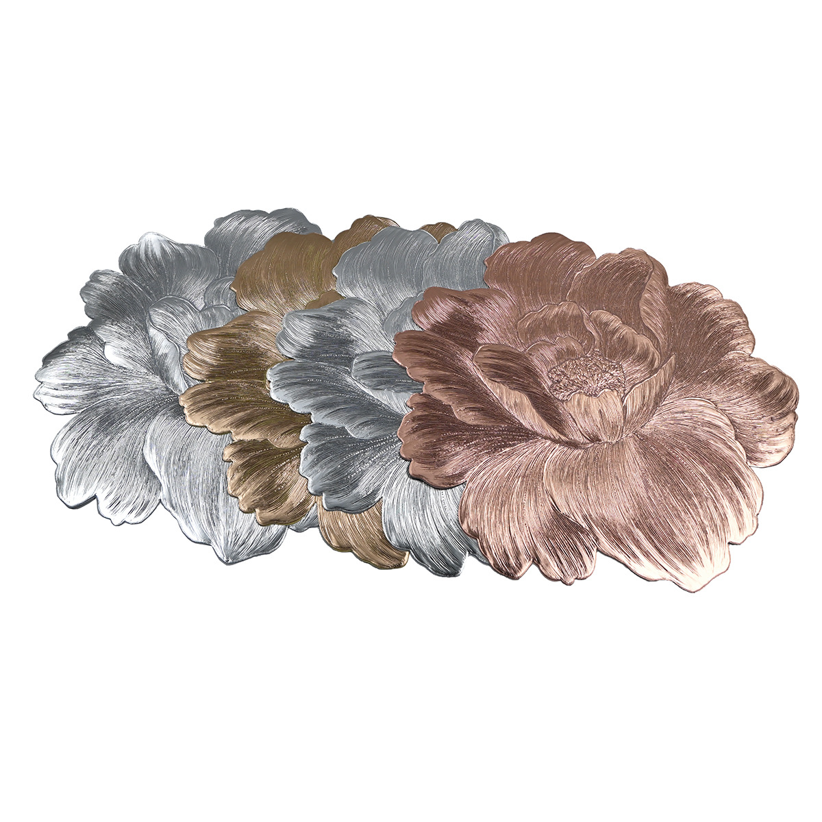 Nuevo mantel de loto, mantel de mesa de aislamiento térmico de pvc bronceado, lavable, aceite impermeable, girasol, fondo sólido, mantel occidental