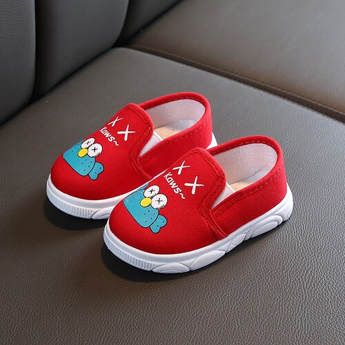 Children's Canvas Shoes for Spring and Autumn, Fashion Baby Platform Shoes for Girls and Boys, Breathable Single Shoes for Boys and Girls, Casual Shoes for Young Children