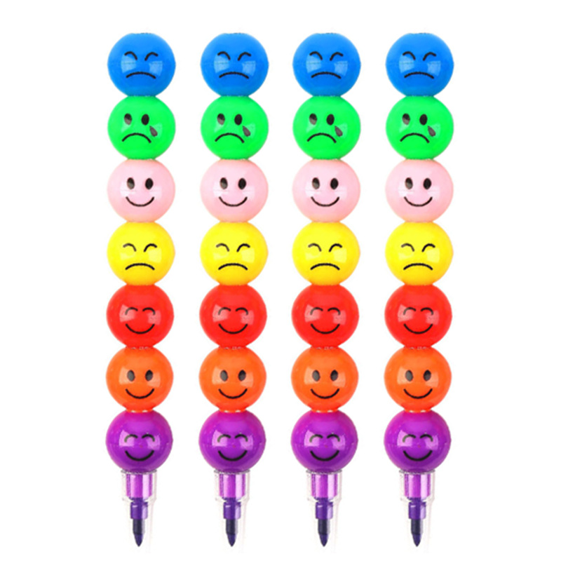 Children's cartoon cute crayons for side table for students