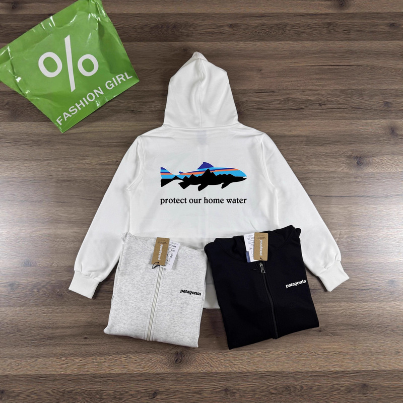 Patagonia Luya Quick-Drying Hooded Long-Sleeved C1 Fabric Breathable Moisture-Wicking Outdoor Work Clothing Base Layer