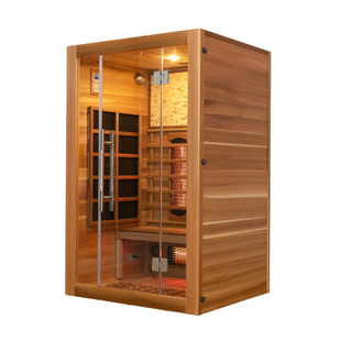 Red Cedar/Hemlock Far-infrared Household Sauna Room Khan Steam Room