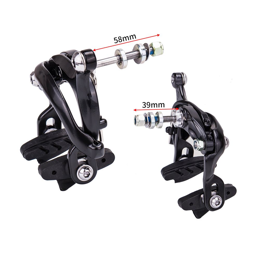 Coche plegable de tela pequeña modificación freno freno de freno coche plegable manija de freno tela pequeña aleación de aluminio manija M freno de tela pequeña freno de clip de tela pequeña