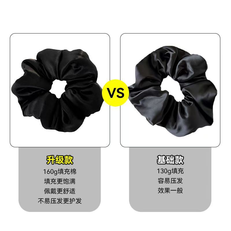 Pillow large intestine hair ring hair rope plus cotton filled sleep…