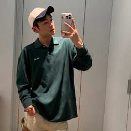 毒家版本MIU缪家网红新品棉撞色翻领拼接防晒服长袖T恤男女上衣