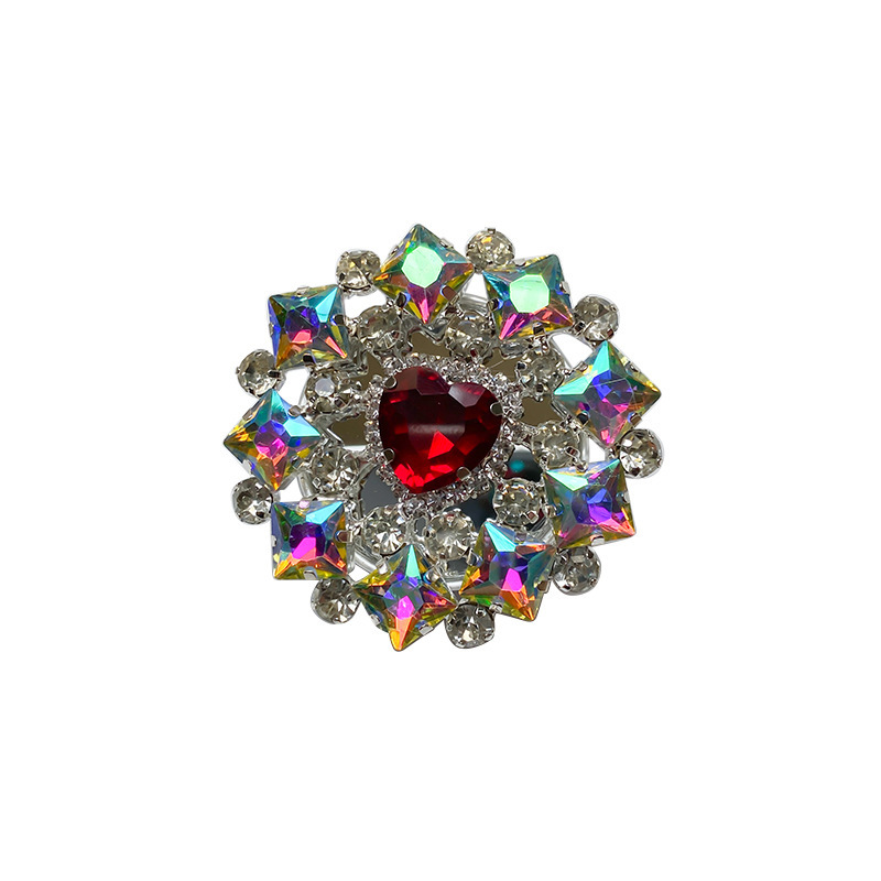 Support d'airbag de téléphone en strass de style Instagram coréen, bureau luxueux et portable, support paresseux, coussin d'air_voghion.com