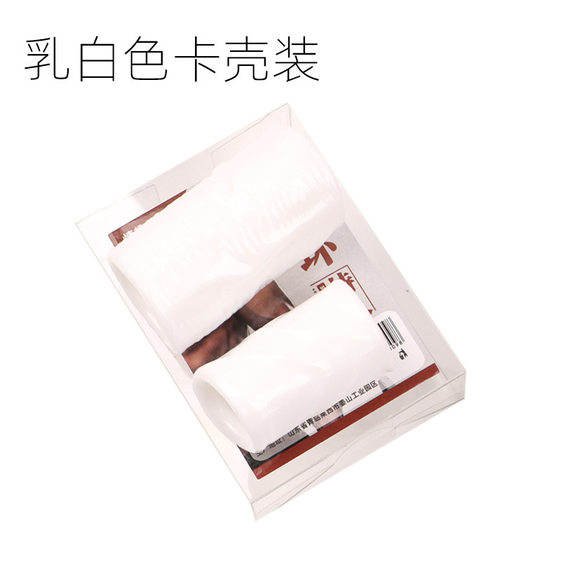 Male Foreskin Relief Ring, Thickened Soft Silicone Delay Ring, Cream White — detail image 4