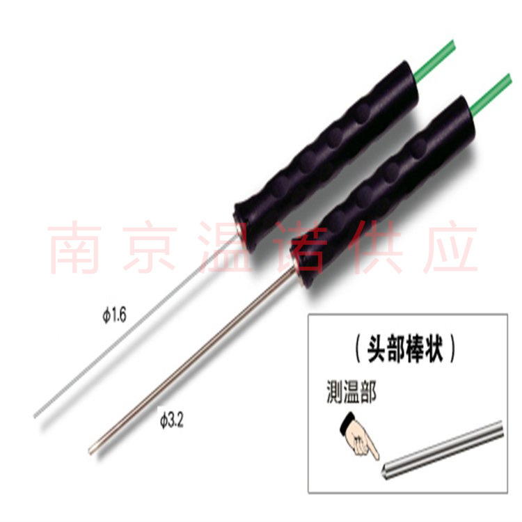 日本RKC热电偶温度探头JB-16-K-1.6-100-1000-6C/C