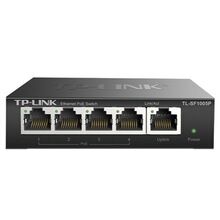 TP-LINK TL-SF1005P 5�ڰ��ױO��48V��׼POE���Q�Cwifi�o��AP�W�j