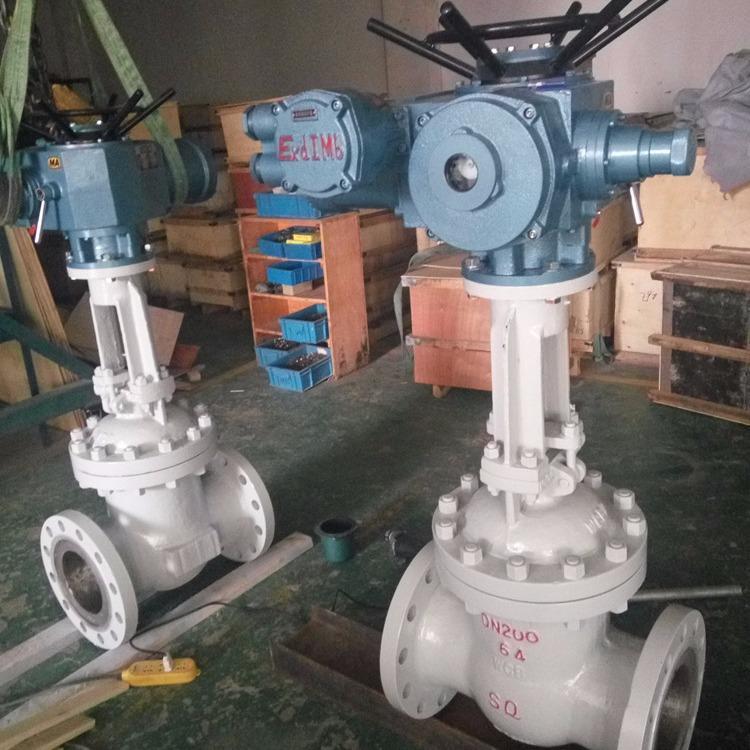 上海京蝶沪工阀门电动高温闸阀Z960Y高压电站DN200高温电动闸阀