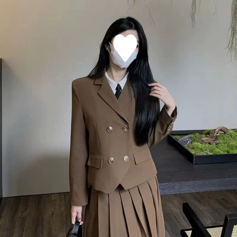 Spring retro classic suit, universal set, 2024 years