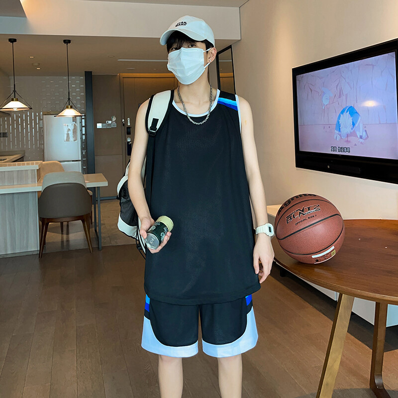 New Ice Silk suit Men and Women Students 2025 Basketball Game Team Clothes Quick-drying and Fertilizing plus size Training