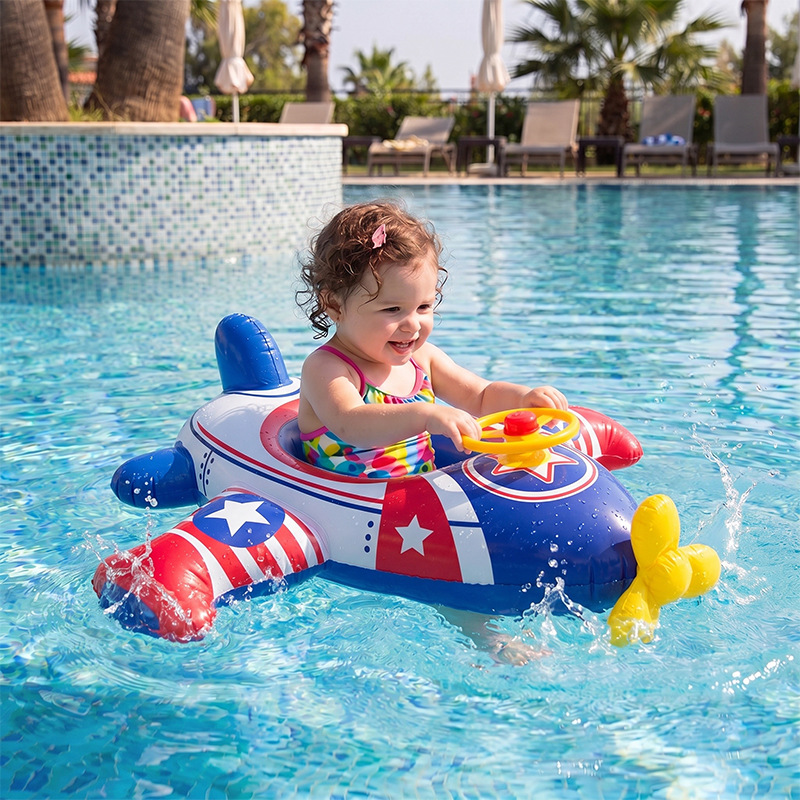 Summer cartoon steering wheel