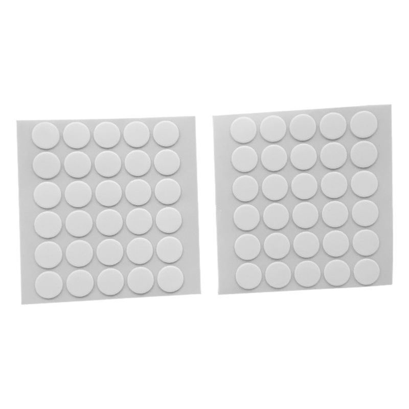 Acrílico transparente ronda de dispensación redonda nano transparente fuerte adhesivo de doble cara impermeable de alta viscosidad adhesivo de doble cara troquelado