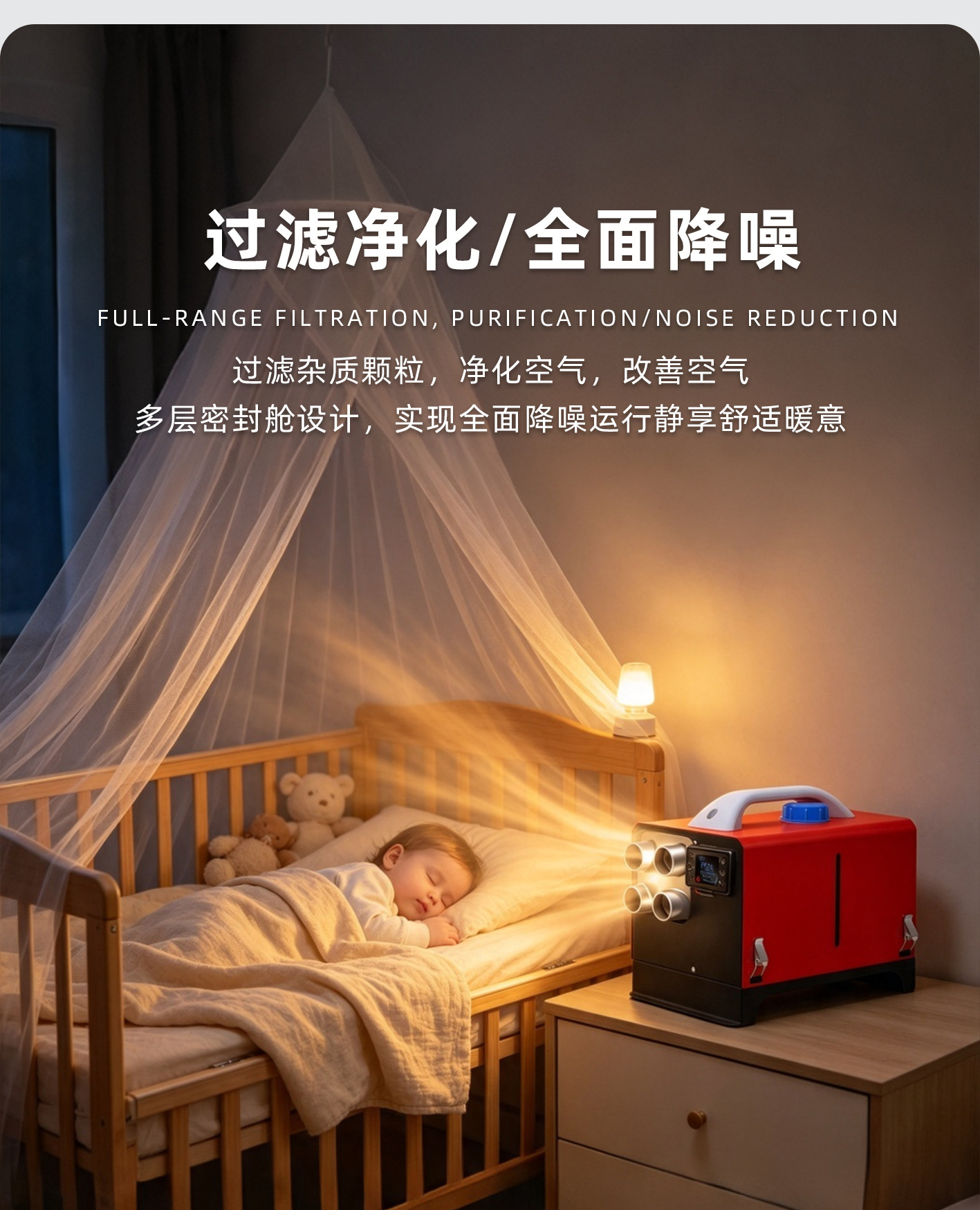 Cross-Border Export of Winter Car Heaters for Russia, Wholesale of Vehicle-Mounted Air Conditioners and Horizontal Diesel Heaters