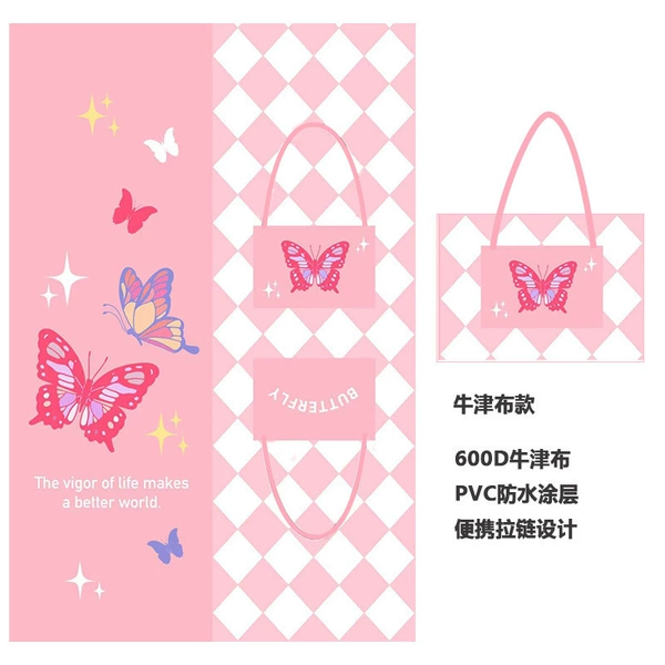 Fuchsia, oxford cloth