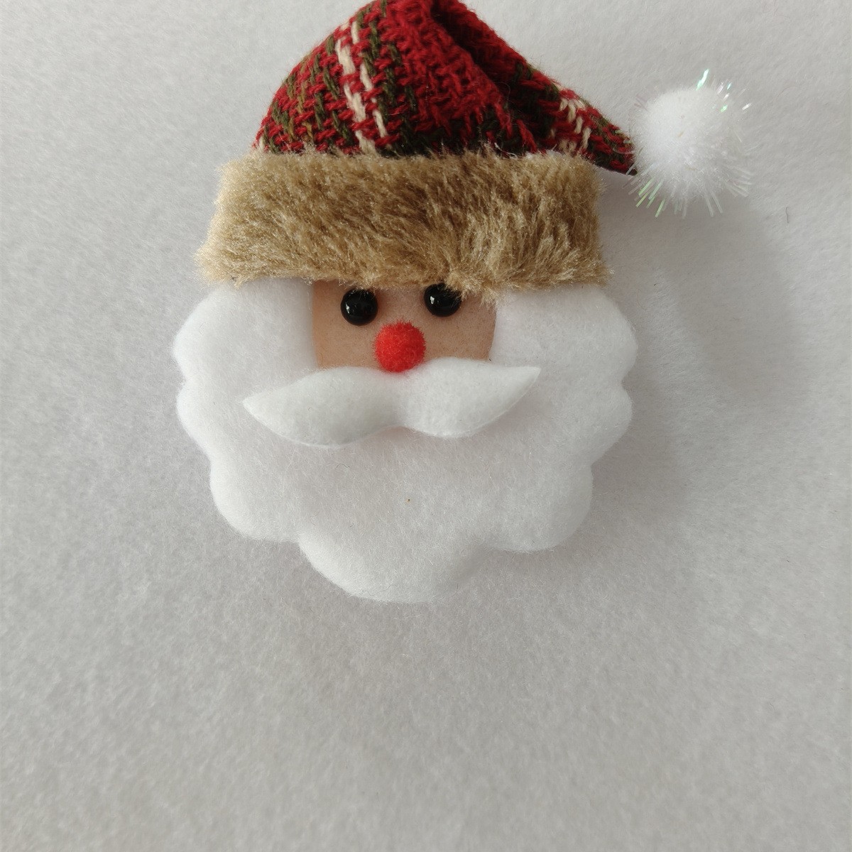 Nuevos dibujos animados de Navidad renos muñeco de nieve Papá Noel accesorios de árbol de Navidad esponja de ciervo arnés accesorios de tocado