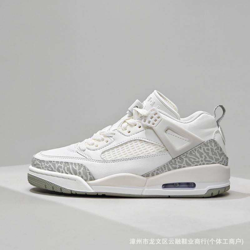 Putian pure original Spizike men's shoes, AJ4 women's shoes, low-top basketball shoes, air-cushioned retro sneakers