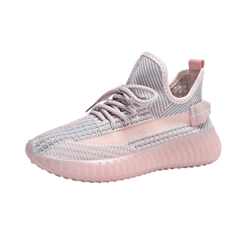 Tenis de Correr de Malla para Mujer, Poliéster y Caucho, Transpirable y Desodorante, para Primavera y Verano image 6