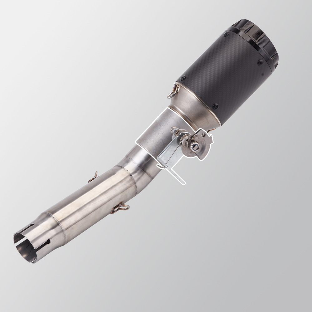 Motorcycle exhaust pipe modification adjustable cable mechanical valve universal exhaust modification controller muffler 51 valve