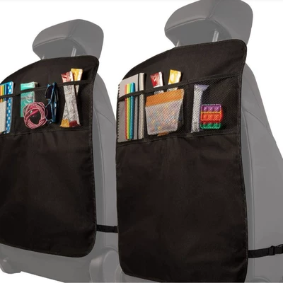 Chair back anti-kick pad: Seat Back Cushion Protective Cover