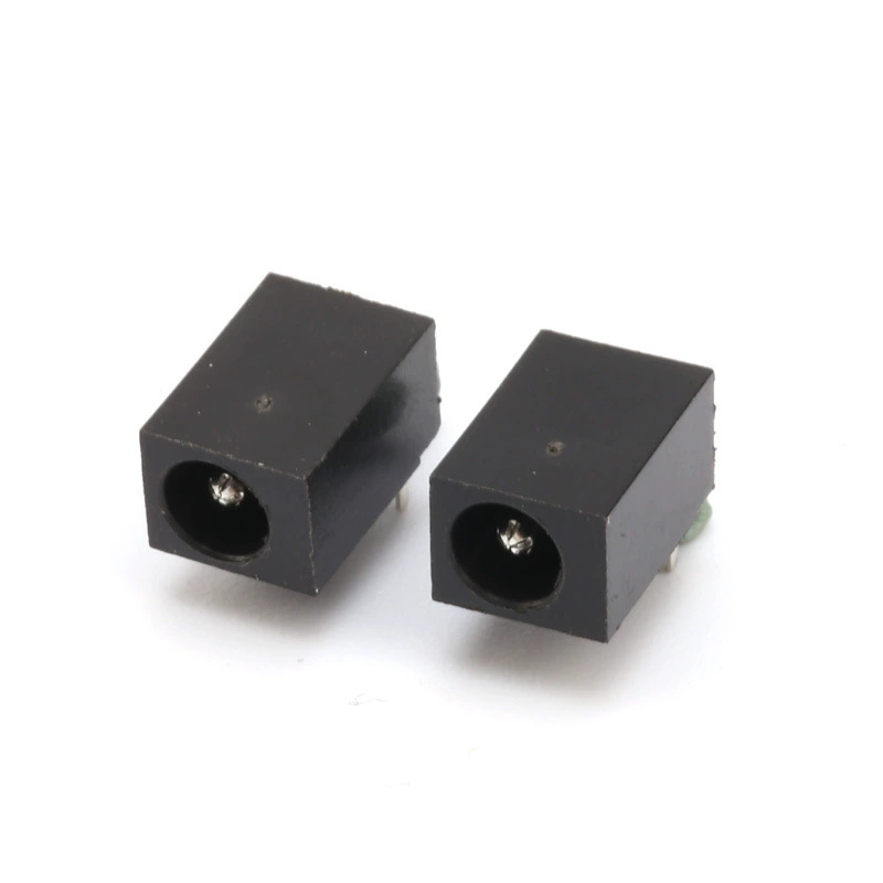 DC003A power socket three-pin horizontal DC charging socket audio socket DC power socket