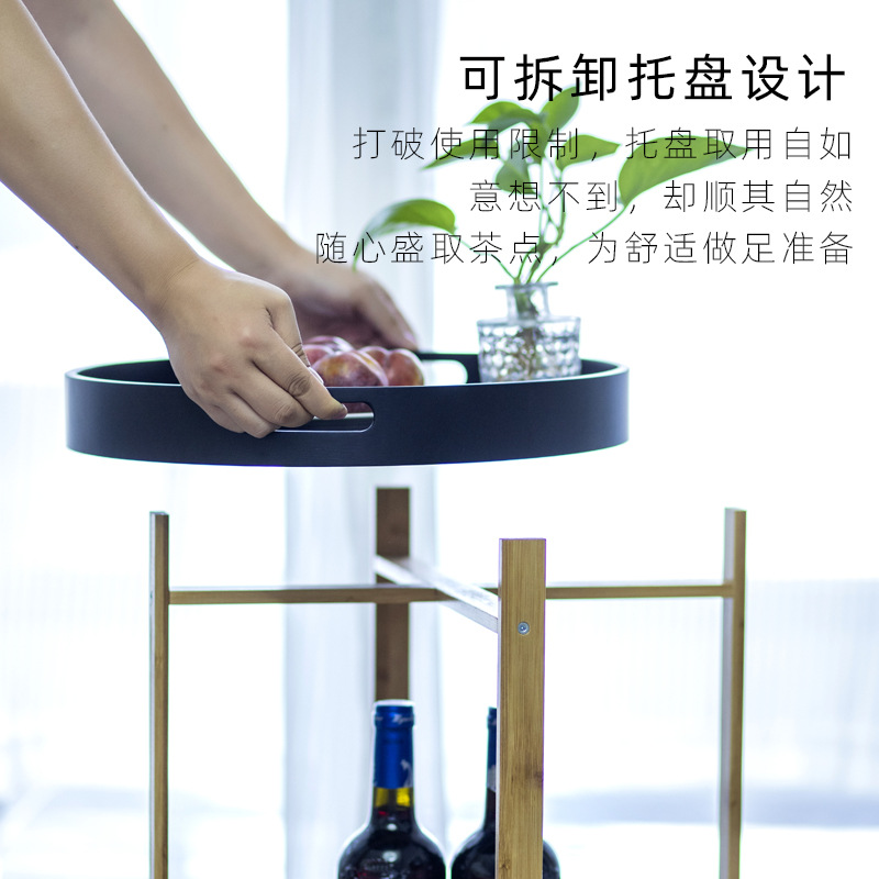 Mesa de té de Mahjong mesa de Mahjong estante de almacenamiento lateral pequeño ajedrez y sala de cartas mesa de té especial portátil