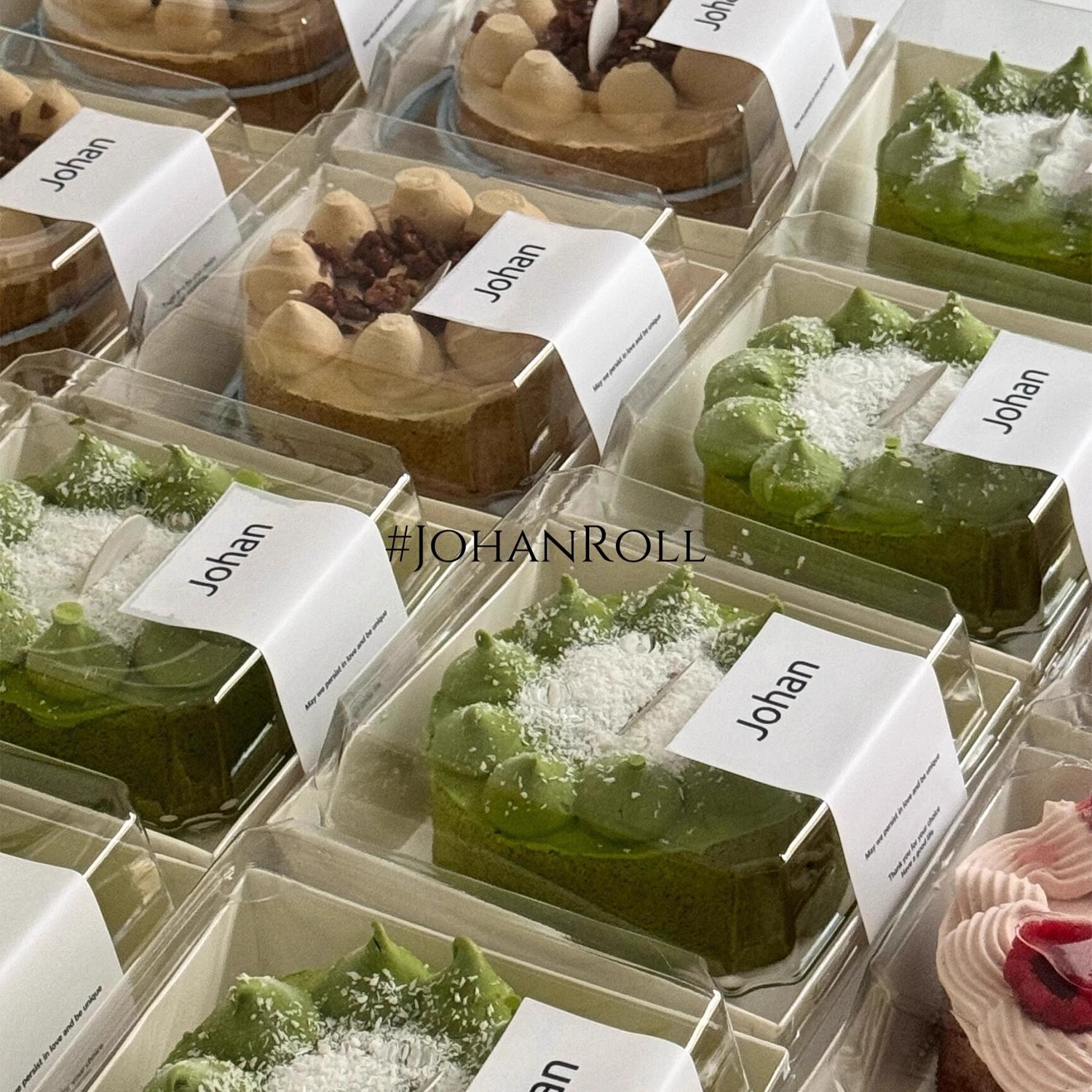 Caja de embalaje de pastel de elevación transparente 2 pulgadas 3 pulgadas caja de pastel cortada en cuencos de cuatro pulgadas caja de embalaje de postre tiramisú