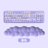 Purple, large cloud pad