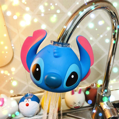 Cartoon kitchen faucet filter mouth tap water purifier children's household faucet extender