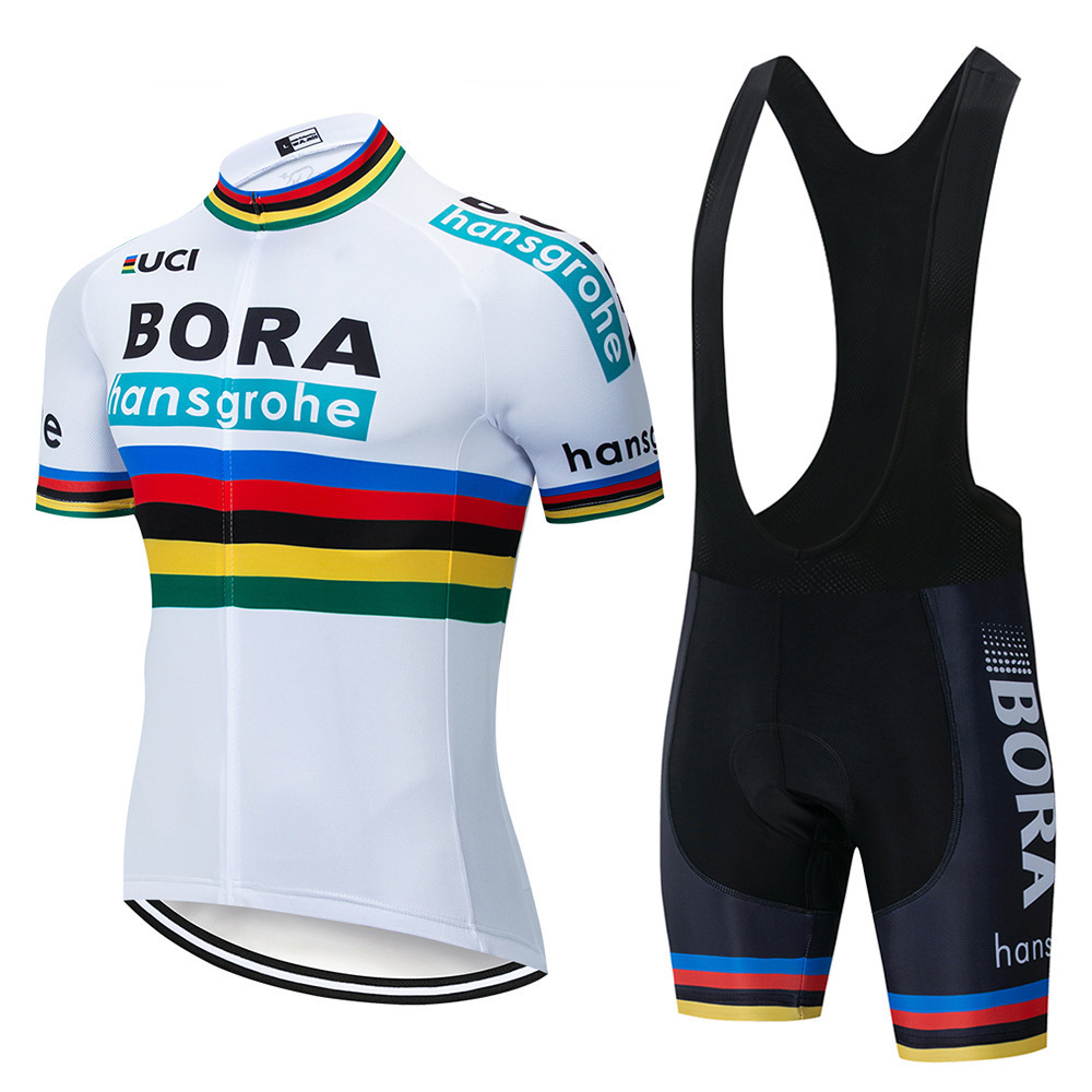 Cross-border Team Version Short-sleeved Cycling Suit suit Men's and Women's Summer Road Cycling Suit Bicycle Quick-dry Cycling Top