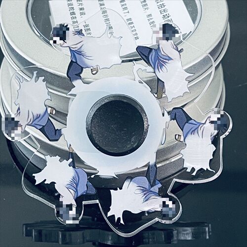 The effect shooting shows the fidget spinner turning into running Naruto and Sasuke, the dynamic top fingertip spinner manufacturer