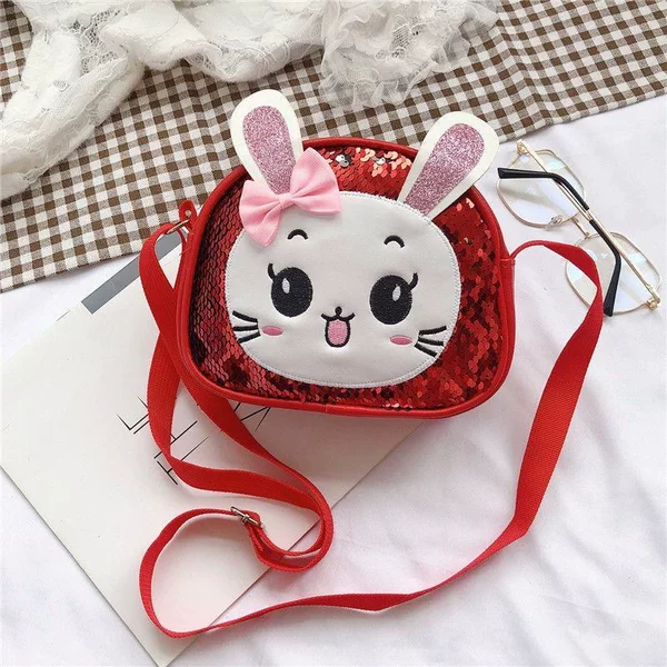 Cute little girl's crossbody bag, children's bag, small shoulder bag for little girls, versatile and stylish casual bag, perfect for everyday use, and a beautiful coin purse