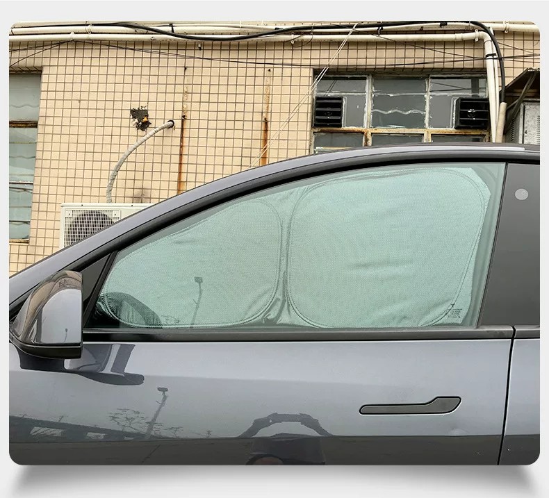Suitable for 25 models of Zeekr 007 GT, ice crystal style opaque sunshade for car windows, providing sun protection and privacy